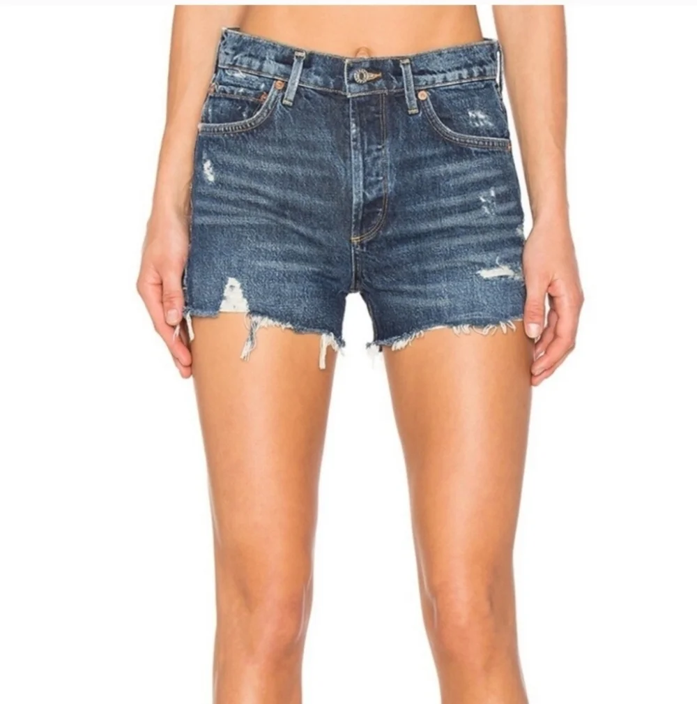 AGOLDE Jaden Denim Shorts